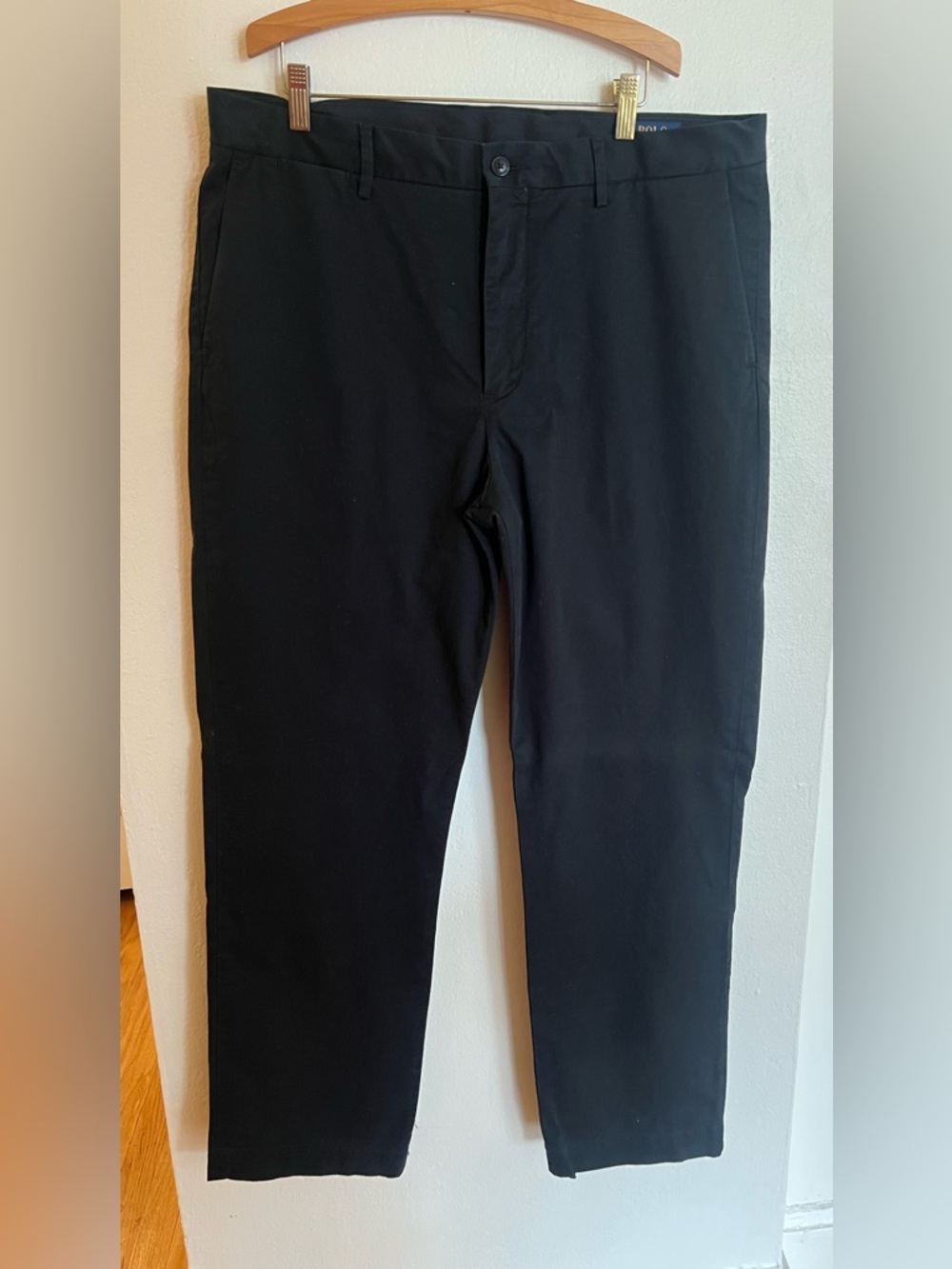 Polo Ralph Lauren Men's Black Dress Pants - Stretch Classic Fit